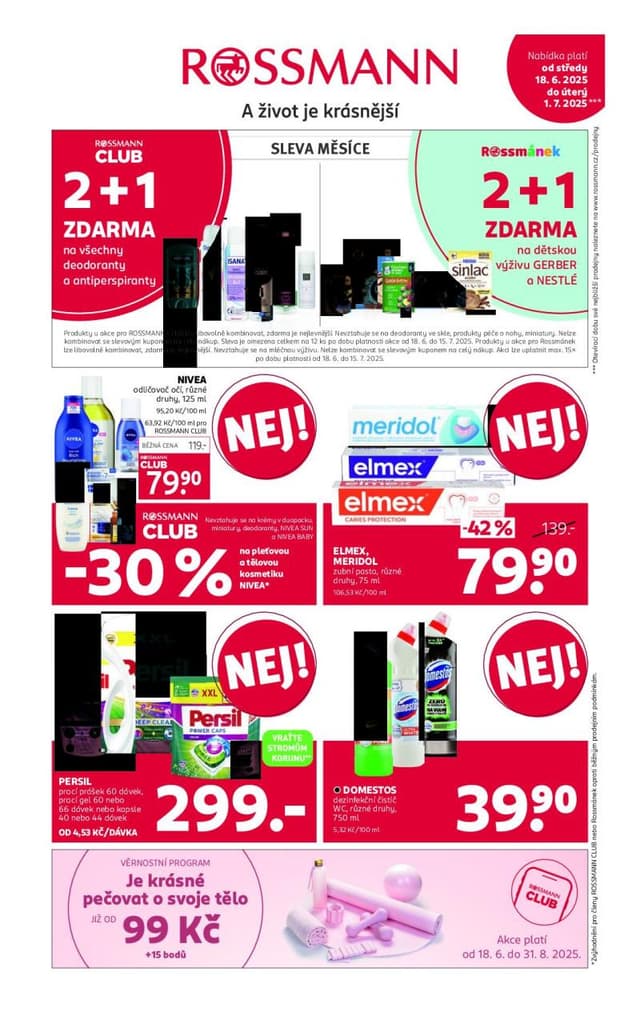 Rossmann drogerie leták 15. - 28.5.